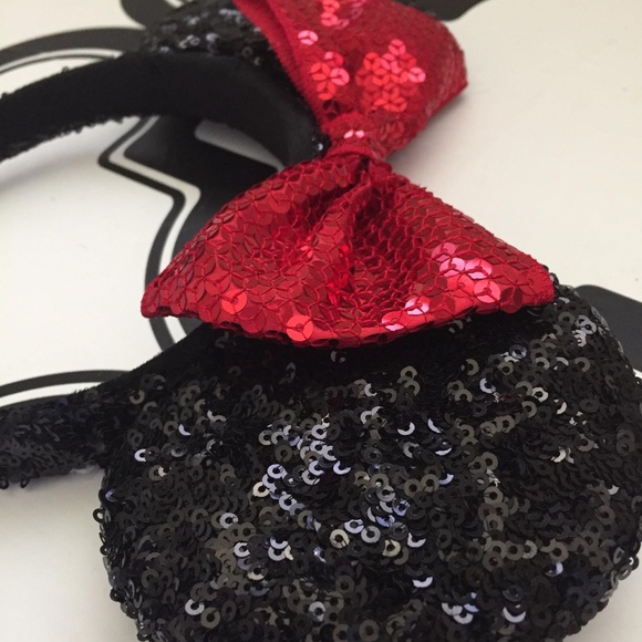Minnie Mouse Ears Headband Sequins - Picture 3 of 4
